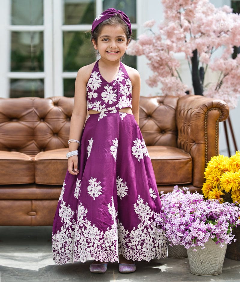 Kids Girls Dance Dress High-Low One-Piece Jumpsuit Competition Party Gown |  eBay